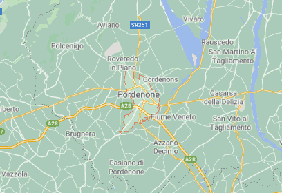 Mappa di Pordenone - Noleggio Scale Pordenone Mappa di Pordenone - Noleggio Scale Pordenone